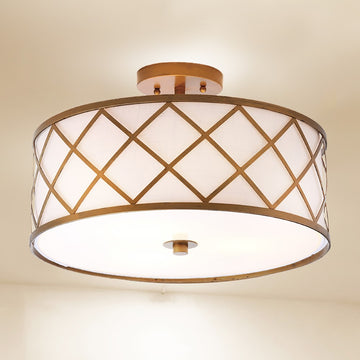 Elizabeth Metal LED Flush Mount - JONATHAN Y